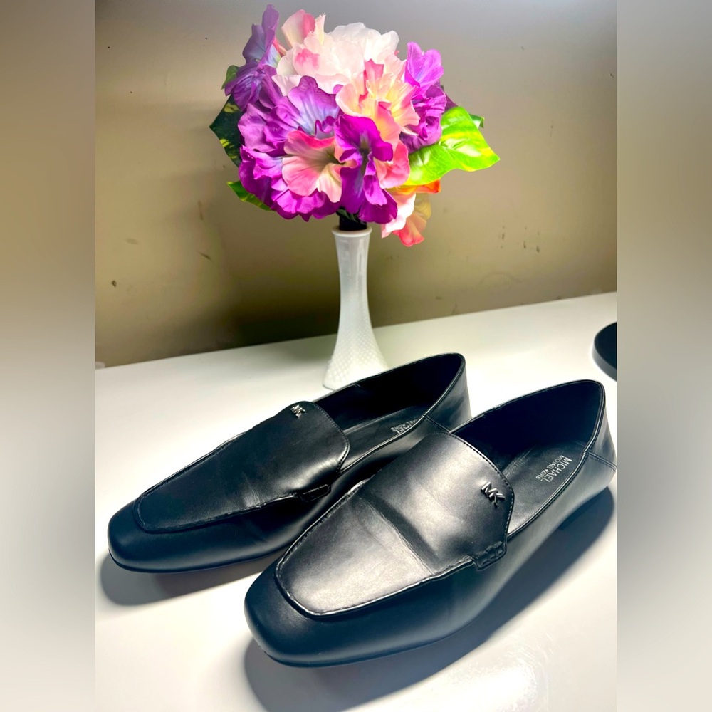 Michael Kors Cayley Collapsible Heel Loafers black